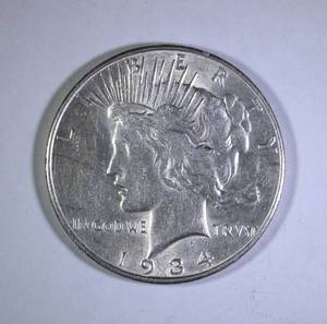 1934-D Peace Silver Dollar 90% Silver