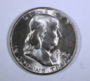 1956 Franklin Half Dollar