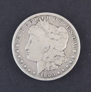 1880-CC Morgan Silver Dollar 90% Silver