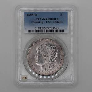 1888-O Morgan Silver Dollar 90% Silver PCGS Genuine