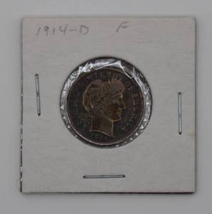 1914-D Barber Dime
