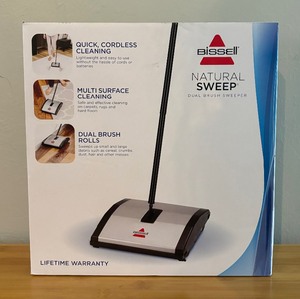 lot 71 image: New Bissell Natural Sweep Dual Brush Sweeper