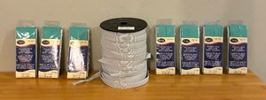 lot 105 image: Bias Tape and Roll of Elastic