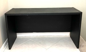 lot 145 image: Black Accent  Console Table