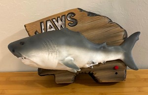 lot 159 image: Jaws Automated Singing Shark