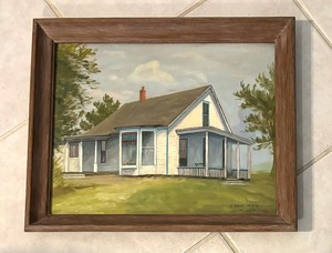 lot 184 image: Original Painting by Ed Stuckerjuergen
