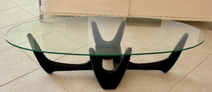 lot 10A image: Vintage Mid Century Modern Coffee Table  Mid Century Adrian Pearsall Style Coffee Table