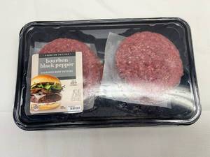 C. 1.33lbs Bourbon Black Pepper Seasoned Patties