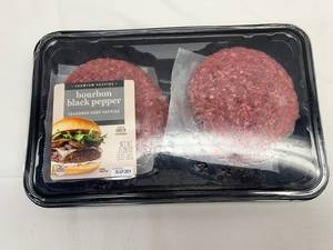 C. 1.33lbs Bourbon Black Pepper Seasoned Patties