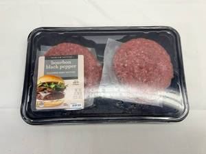 C. 1.33lbs Bourbon Black Pepper Seasoned Patties