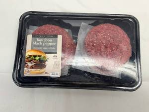 C. 1.33lbs Bourbon Black Pepper Seasoned Patties