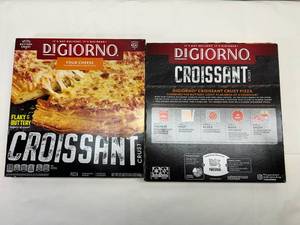 D. 2x Digiorno Four Cheese Croissant Crust Pizza