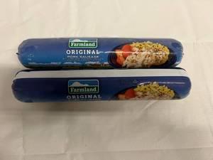 C. 2x 2lb Farmland Original Pork Sausage
