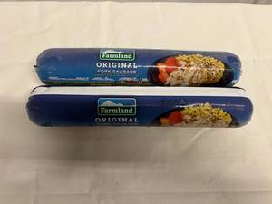 C. 2x 2lb Farmland Original Pork Sausage