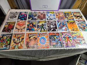 lot 74 image: Collection of DC Comic Books Featuring Superman and Outsiders