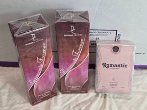 lot 116 image: Set of 2 Dorall Collection Passionate Forever EDP and Romantic Pour Femme Fragrance