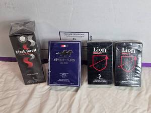 lot 120 image: Lot of 4 Classic Collection Mens Eau de Toilette Fragrances