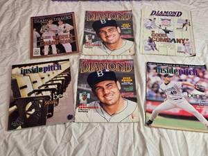 lot 142 image: Lot of 6 Arizona Diamondbacks Baseball Magazines and Programs