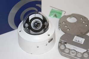 lot 24 image: Luma 710 Series IP Dome Surveillance  Security  CCTV Video Camera