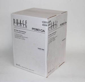 lot 57 image: New in Box Phase Technology PhaseTech PC60 CA Classic Audiophile Hi-End Bookshelf Loudspeaker  Speaker