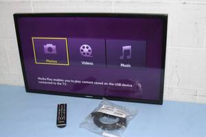 lot 52 image: Samsung 32 Hospitality 677-Series Direct-Lit LED Display  Monitor  Television  TV - Model HG32NB677