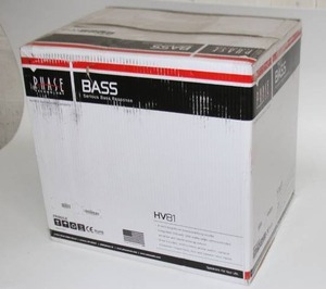lot 39 image: NEW - Phase Technologies PhaseTech HV81 8 Down-Firing Subwoofer Sub Woofer  Bass Pro Audio Speaker