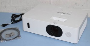 lot 72 image: Hitachi CP-WU5505 WUXGA 5000-Lumen HD Home Theater LCD Projector  Projection System