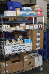 lot 104 image: Huge Lot of Miscellaneous NEW Professional  Commercial Audio & Video Equipment Items and Accessories