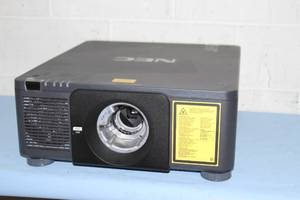 lot 109 image: NEC PX1004UL Large Venue 10,000-Lumen 4K Laser-Light-Source Projector  Projection System - Please read