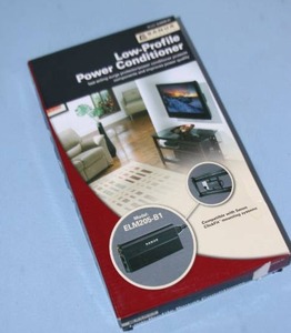 lot 111 image: Sanus Slim Power Conditioner & Surge Protector - Model ELM205-B1