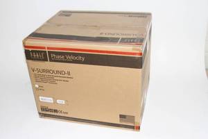 lot 30 image: PAIR of NEW Phase Technologies PhaseTech V-Surround-II Velocity Surround Sound Pro Audio Loudspeakers