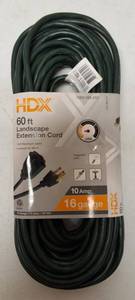 lot 5 image: HDX  BRAND NEW - 60 ft Landscape Extension Cord