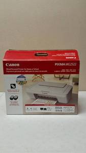 lot 47 image: Canon  NEW  Open Box   Pixma All-in-One Inkjet Printer, Scanner & Copier
