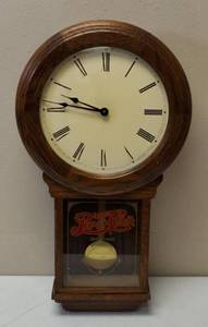 lot 66 image: Pepsi Cola Vintage  Clock - Wisconsin Clock Company