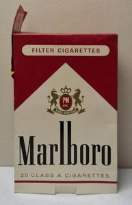 lot 70 image: Marlboro Vintage Display Box & (9) Boxes of Freedom Lights the Way Matches (50 Match Books per Box)