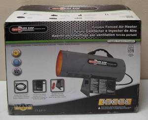 lot 73 image: Dyna Glo Delux Professional Grade - Portable Forced Air Heater - 40,000 BTUs