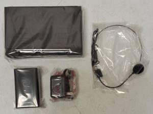 lot 82 image: Nady Systems Inc.   NEW (1) Encore II VHF Wireless Receiver (1) VHF Wireless Transmitter (1) HM - 3 Headset with Mic (1) Nady AC Adaptor