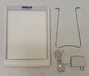 lot 84 image: Varilux - Revolutionary Lenses Light Frame with Smart Power Switching Adapter - Viewing Area Approx. 10in. X 8in.  NEW