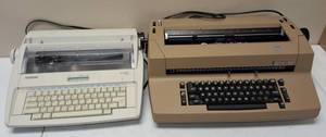 lot 39 image: Brother  IBM  Vintage  Electric Typewriters