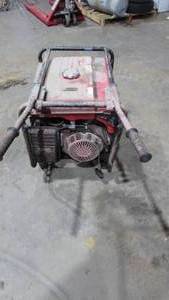 Honda 5000 Watt Generator With Wheels and Handles