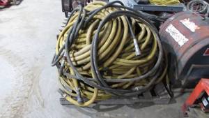 Pallet of Air Hoses that Work With Ground Thaw Equipment