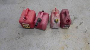(4) Gas Cans