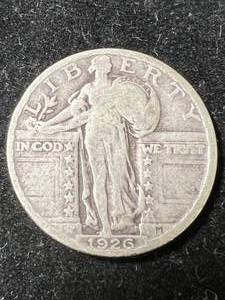 1926 US STANDING LIBERTY QUARTER