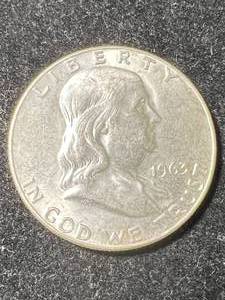 1963-D US FRANKLIN HALF DOLLAR UNC