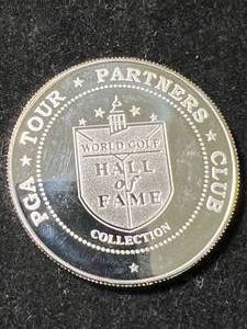 28.2 GRAMS .999 FINE SILVER PGA TOUR ROUND