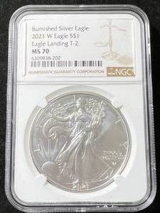 2021 TY.2 AMERICAN SILVER EAGLE NGC MS70