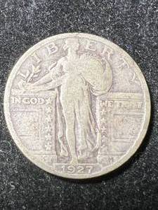1927 US STANDING LIBERTY QUARTER