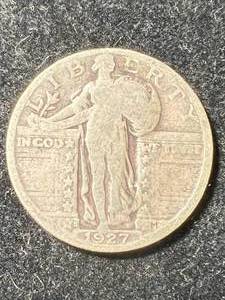 1927-S US STANDING LIBERTY QUARTER