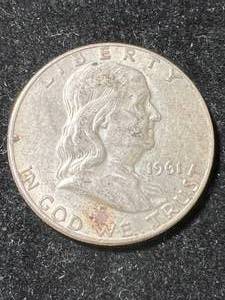 1961-D US FRANKLIN HALF DOLLAR