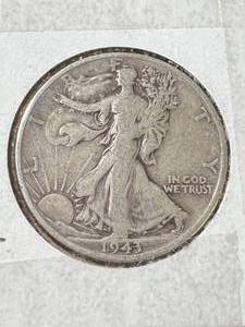 1943-S US WALKING LIBERTY HALF DOLLAR